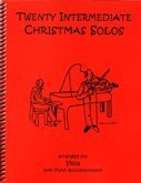 Twenty Intermediate Christmas Solos for Viola & Piano