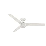 VENTILADOR DE SALA GRANDE: Tamaño ideal para espacios como salas de estar y dormitorios. Tiene el control total de la refrigeración y la iluminación de su casa con cadenas para ajustar la velocidad de forma rápida y sencilla. Interruptor de marcha atrás para uso en invierno/verano.