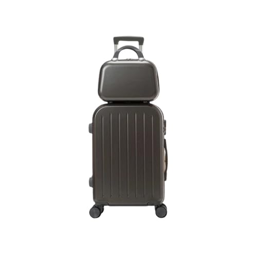 スーツケース 機内持ち込み 20インチ(36L)+12インチ(7L) 親子セット キャリーケース ミニケース付き 軽量 大容量 ABS+PC 耐衝撃 静音キャスター 充電ポート/USB付き ドリンクホルダー 折りたたみ水筒スタンド 荷物ハンガー 旅行 出張