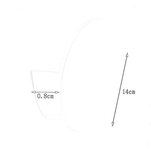 Aplique de pared moderno de aluminio y espejo con luz frontal creativa LED de 5W 5