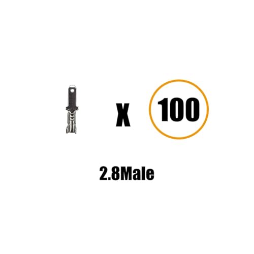 Bloques de terminales de engarce rápidos tipo pala de 2,8mm con fundas protectoras 3