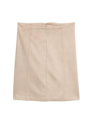 Jupe femme Tom Tailor 1047636, taille 38, coloris gris taupe doux