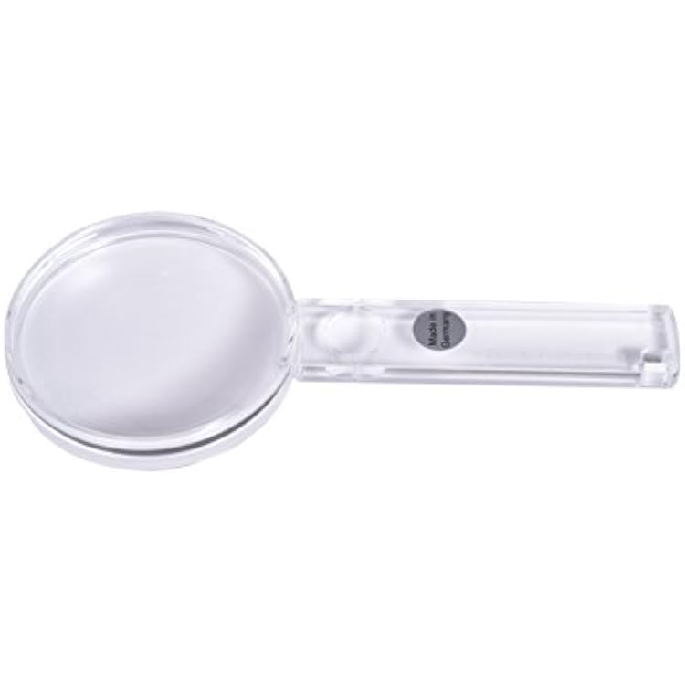 ESCHENBACH 2612-60B Handheld Magnifying Glass Economic Crystal Magnifier 2.5X Made in Germany