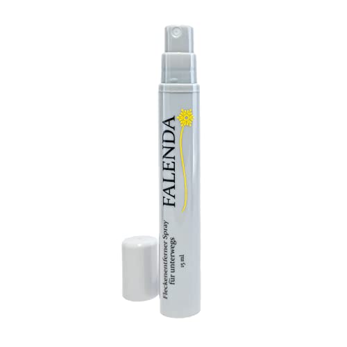 Preisvergleich Produktbild FALENDA Reinigungsspray für frische Flecken / Textilreiniger für unterwegs / Fleckenentferner für unterwegs / 15 ml Inhalt