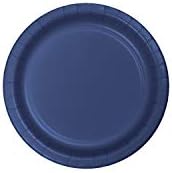 Navy Blue Dessert Plates, 72 ct