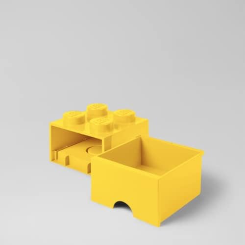 Miniatura 6 de LEGO Cajón de ladrillo amarillo 4 brillante