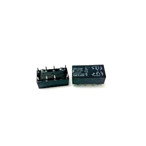 Relais G6A-234P-ST-US 24 V CC haute précision à 8 broches pour commutation stable 5PCS