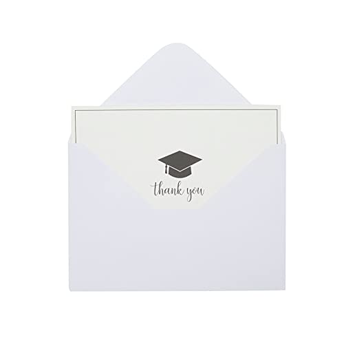 Graduation Thank You Greeting Cards With White Envelopes (4X6 In, 36 Pack) #TOP6