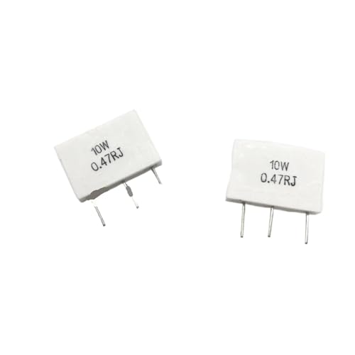 Résistance tripode double ciment 5W 0.22R haute précision non inductive