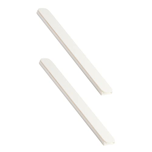 Gadpiparty Guías Rieles Para Cajones Autoadhesivas 4 Piezas Riel Deslizante Universal Para Armarios Cocina Oficina Caja Almacenamiento 10.39X1.18X0.39In