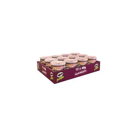 Pringles Texas BBQ Pop & Go Crisps 12 x 40g Cover