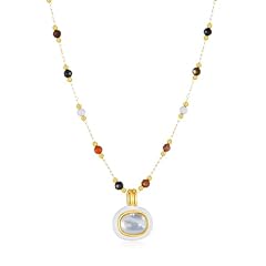 White Pendant Necklace