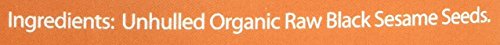Kevala Organic Black Sesame Seeds 4Lbs (Raw) #TOP5