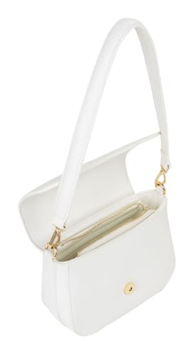 Valentino sac à épaule Muse Flap Bag blanc idéal pour vos soirées chic - 4