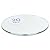 Dulles Glass 20" Round Glass Table Top - Tempered - 1/4" Thick - Flat Polished