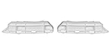 DAT AUTO PARTS Front Left Driver and Right Passenger Side Pair Bumper Cover Bracket Spacer Set Of 2