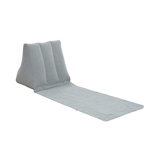 Yuehuamech Beach Reclining Lounger Sun Lounger Portable Leisure Inflatable Beach Mat Foldable...