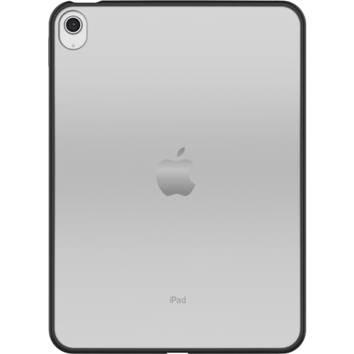 OtterBox iPad 10th Gen Prefix Case - BLACK CRYSTAL, ultra-thin, easy installation, raised edges protect camera & screen (Single Unit ships in Poly Bag, Ideal for Business Customers)