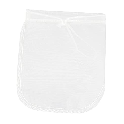 PRETYZOOM Reusable Nylon Filter Pouch Strainer Bag for Soy Milk Easy Open/close 33x33cm