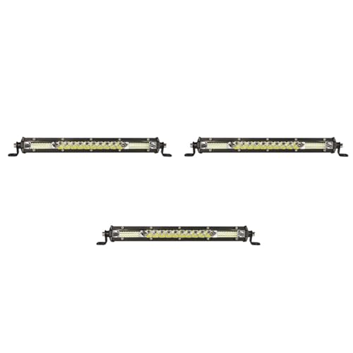 Barre lumineuse LED 12V 24V anti manque de visibilité pour toit de camion et SUV tout-terrain