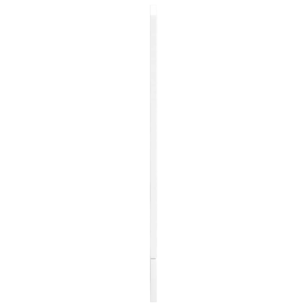 Porto - Panel para lavavajillas (45 x 1,5 x 67 cm, material de madera, para cuarto de baño, salón, comedor, cocina), color blanco