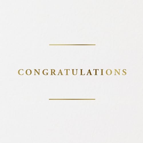 Hallmark Signature Wedding Card, Bridal Shower Card, Engagement Card (Rest of Your Lives)