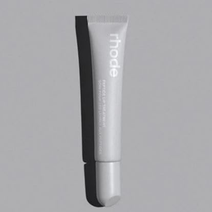 RhodePeptide Lip Treatment Salted Caramel, Hailey Bieber Nourishing Treat for Visibly Plump, Pillowy Soft Lips, Glossy and Nourish and Moisturize Dry Lips