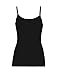 Icebreaker Damen 100% Merino Wolle Everday Cami Top mit Rundhalsausschnitt - 175 Ultraleichtes Material - Schwarz, M