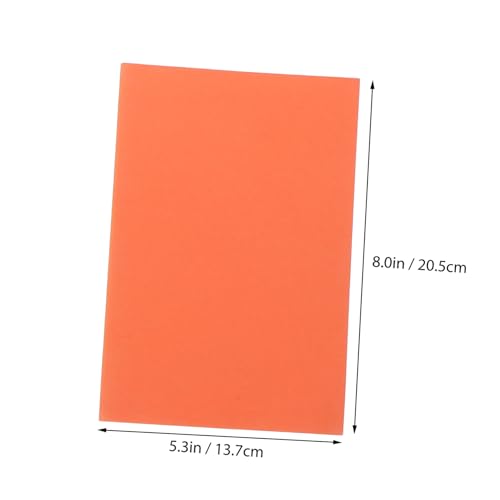 Carnet Kraft Couleurs à Pages Vierges Petit Format Pratique