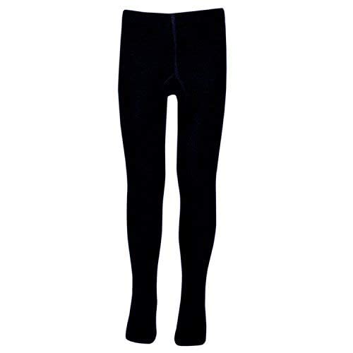 Girls Combed Cotton Tights Color : NAVY, SIZE : 4 TO 6 YEARS