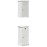 armario ropero vigo 【 Materiales:】 Hecho de pino macizo, este armario es resistente y duradero, realzando la vibra rústica de tu baño. La mezcla de madera y metal le da un soporte excelente y un estilo atemporal, así que se adapta a diferentes estilos.