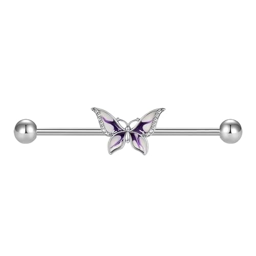 VERAMI 14G Butterfly Surgical Steel Barbell