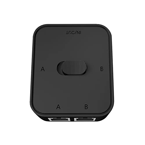 Image of Gigabit Network Switch 2 Port Portable Power Free LAN Hub for Computer