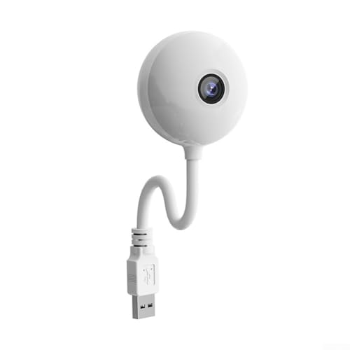 Cámara de seguridad WiFi, cámara de seguridad 2K 3MP para espacios interiores, kits para el hogar, cámaras de video seguras para interiores, 20,2 x 5,6 x 3,6 cm