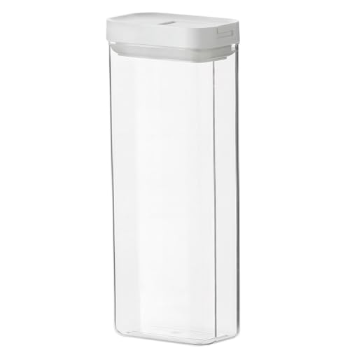 Huamengyuan kitchen containers clear visibility food storage snack jars 1200ml easy organization