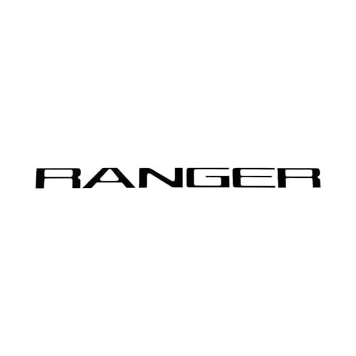Image of Eurosport Daytona- Compatible with 2024 Ranger Rear Bumper Letter Inserts (Matte Black)