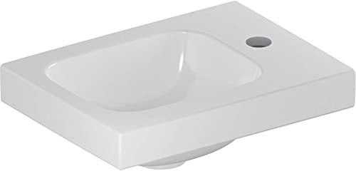Geberit iCon Light Waschbecken 38x28x14 cm Weiß