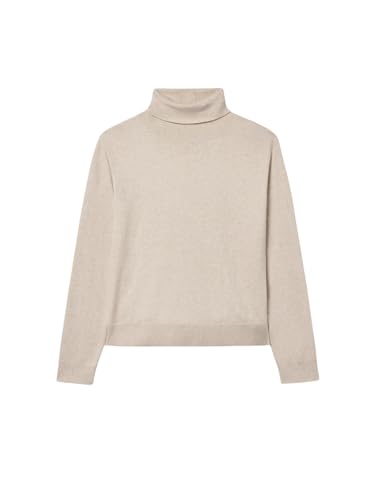 Mayoral Basic Knitting Turtleneck for Girls Sesame