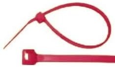Pico 7015A 4" Red Nylon 18 lb Tie Wraps 1000 per Package