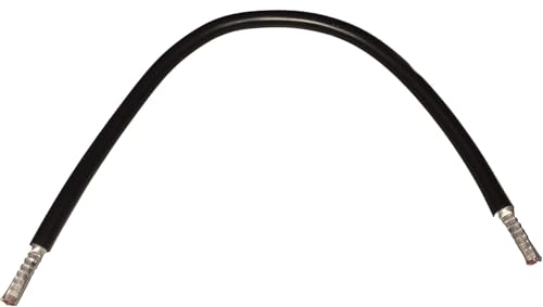 Verdrahtunsgbrücken 4mm2 / 6mm2 / 10mm2 / 16mm2 im Set - H07V-K Kabelbrücken mit Aderendhülsen Schwarz Braun Blau (10mm² - 265mm - 3 Stk.)