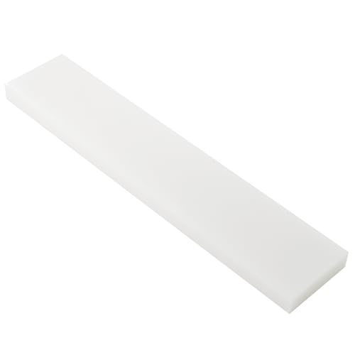 GYOFFULL HDPE Block White PE Polyethylene Rectangular Solid Plastic Tapping