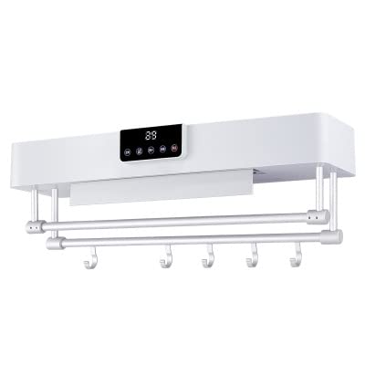 Secador de toallas eléctrico de pared con termostato de radiador y bajo consumo 55W