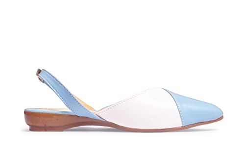 CANVI Stylish | Fancy | Comfortable Women's Ethnic Flats Sandals for Women and Girl, Synthetic Leather Sandals Casual Summer Beach Shoes Sandal