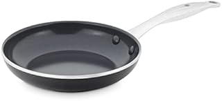 GreenPan Frying Pan, Non Stick, Toxin Free Ceramic Pan - Induction & Oven Safe Cookware - 20 cm, Black