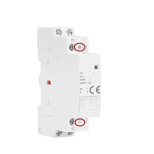 Contacteur 2P 25A 2NC DC12V pour gestion d'énergie solaire autonome