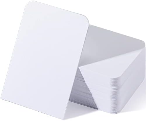 Yookeer Divisor de tarjetas coleccionables de plástico a granel, separadores de cartas de béisbol, divisores en blanco para cajas de almacenamiento