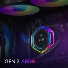 Cooler Master MasterLiquid ION 360 CPU Liquid Cooler - Black | Support All Intel & AMD CPU Socket | Gen X Dual Chamber Design | 360mm Close-Loop... - Image 6