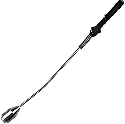 Golf Swing Trainer Aid, Golf Grip Trainer for Warm-up, Swing Tempo Training - Weighted Golf Club for Indoor Practice, Right-Handed Chipping Hitting Golf Accessories