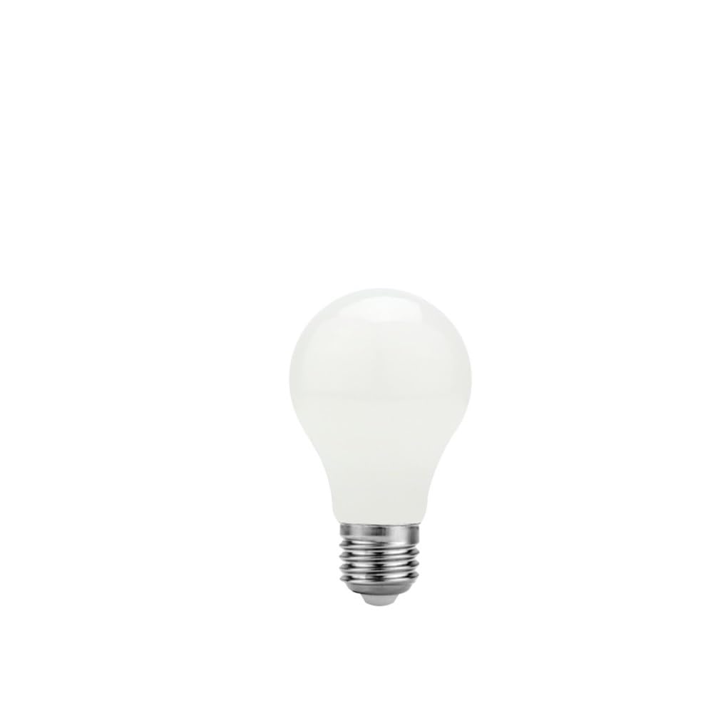 HHF Home Lighting Pack of 1, LED Light Bulb E27 AC85V-265V 5W A60/ST64/G80/G95/G125 Milky Glass Edison Globe Ball Bulb LED Lamp(Cold White,A60)