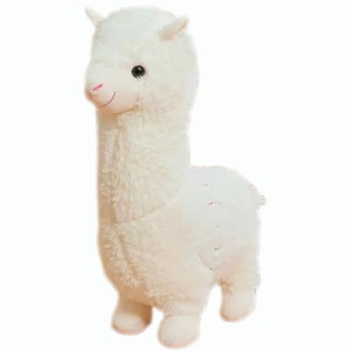YUKOUQIAN Llama Stuffed Animal Cute Alpaca Plush Toy 17.7 inch for Girls Boys (Alpaca 45cm baise)